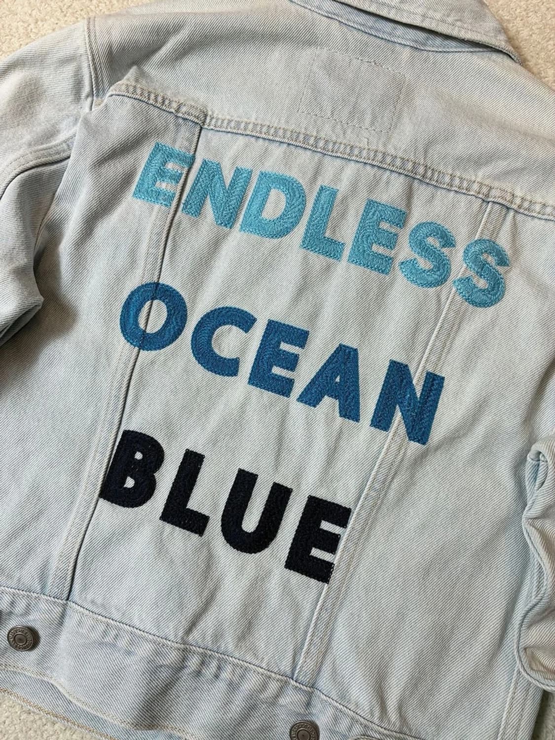 리바이스 ENDLESS OCEAN BLUE 트러커 데님 자켓 PN6953 상품이미지2