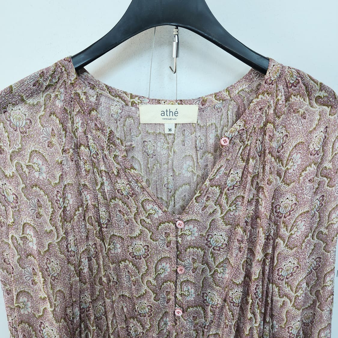 아떼 바네사브루노 롱 원피스 브라운 패턴 상품이미지2