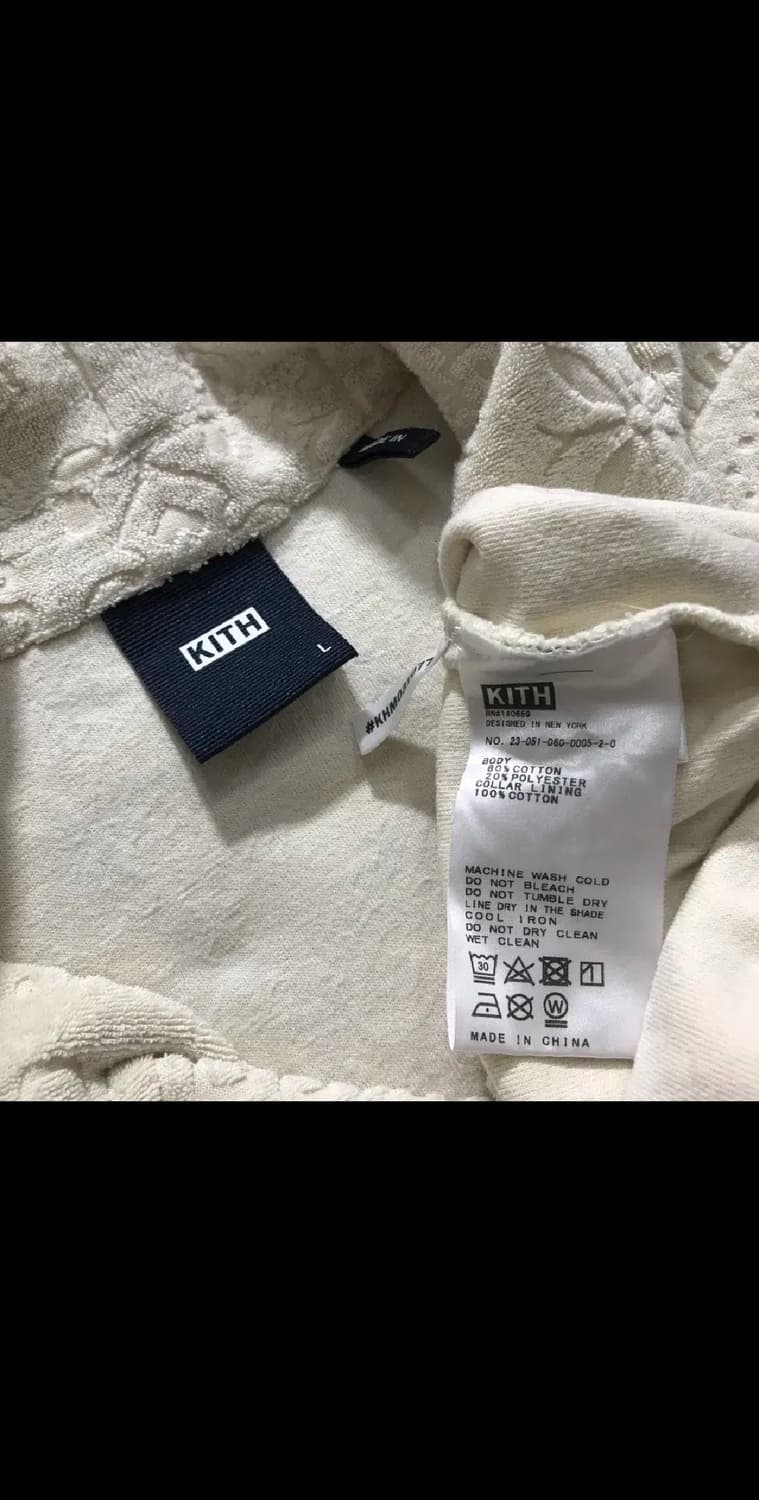 [[L, 정품, 공용]@ 키스(KITH) 23SS 톰슨 캠프 카라 셔츠 상품이미지5