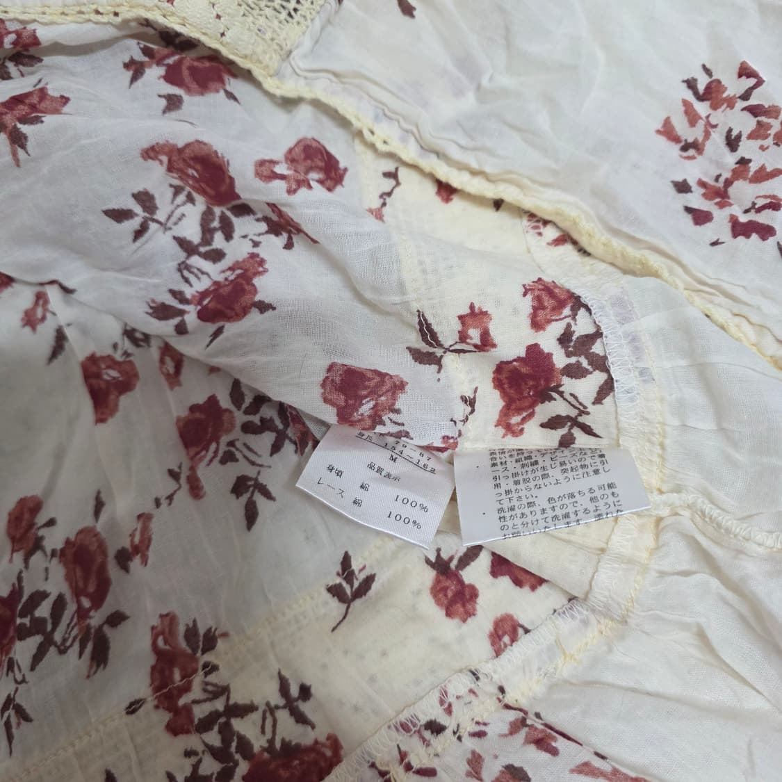 빈티지 레이스 플로럴 모리 페어리 바선생 상품이미지3