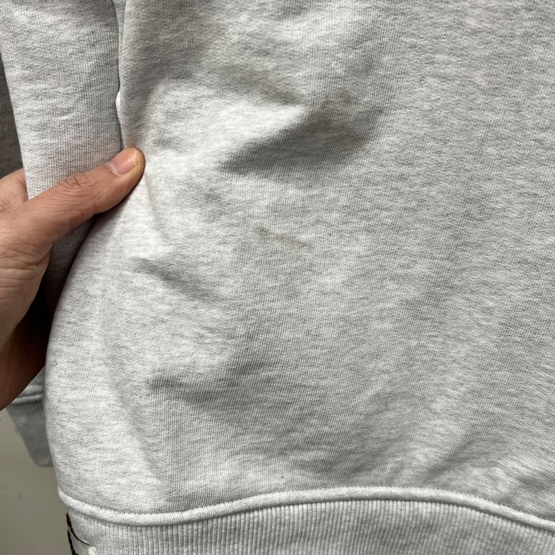 뉴발란스 UNI 반집업 맨투맨 2XL 상품이미지5