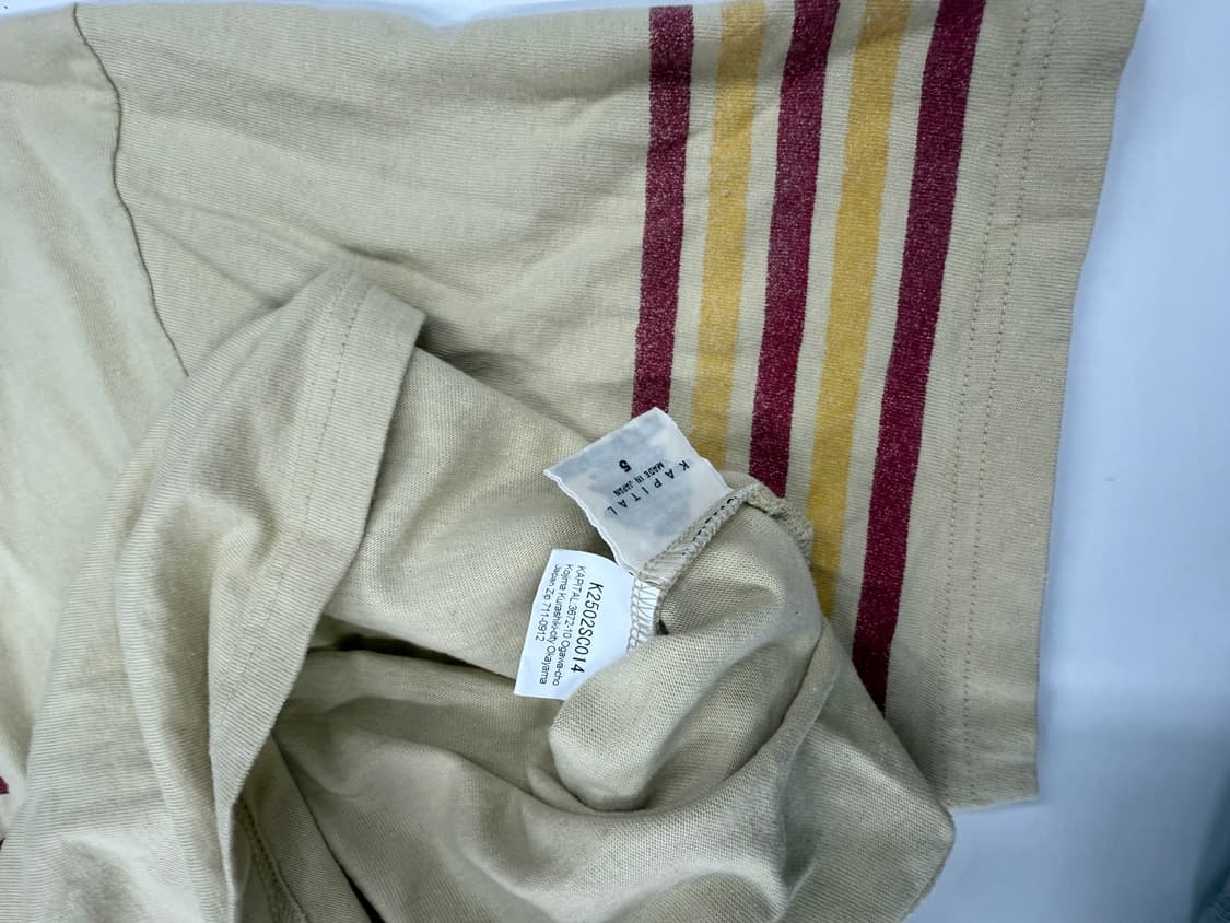 캐피탈 천축 티셔츠 5사이즈 상품이미지6