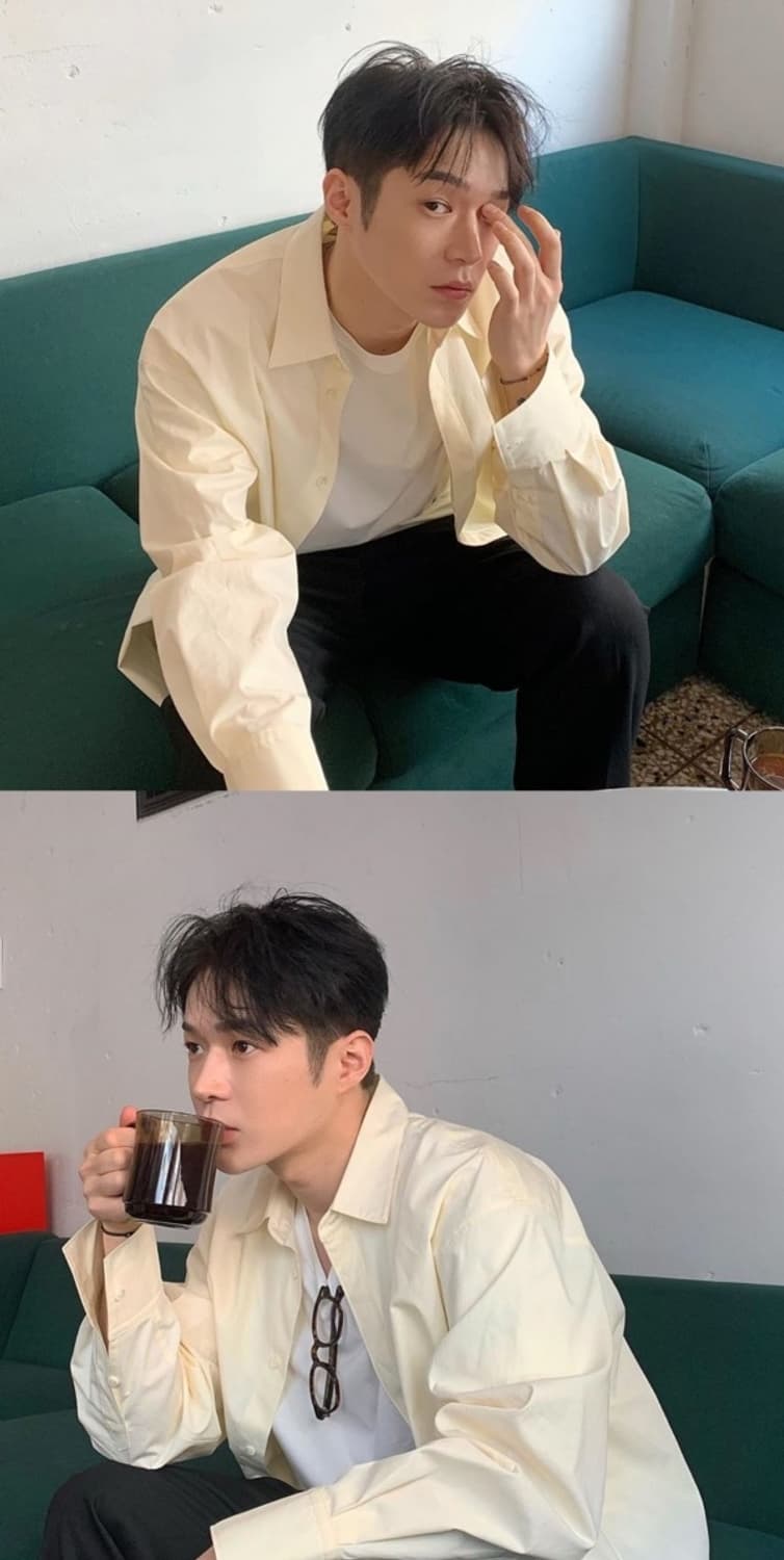 ownhour 김현우 레몬셔츠 M 상품이미지1