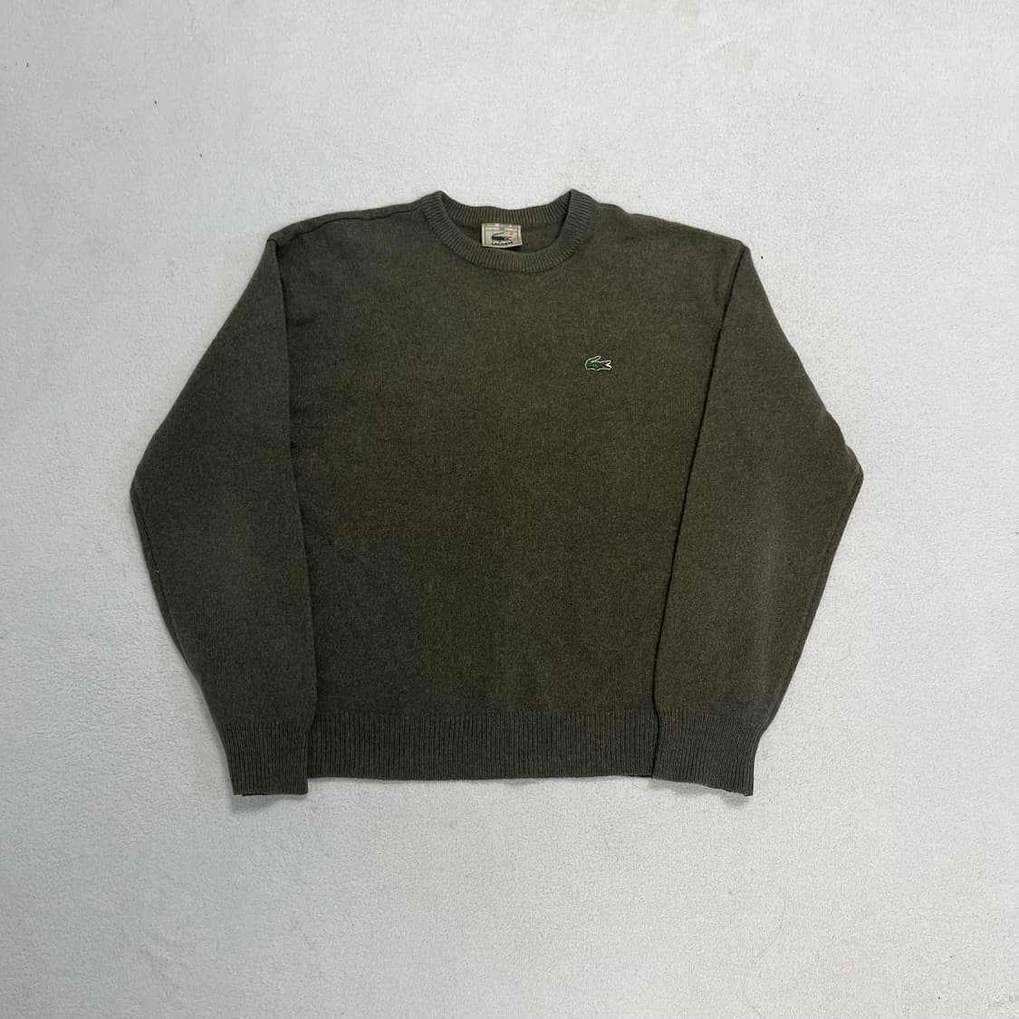 Lacoste olive green knit 상품이미지4