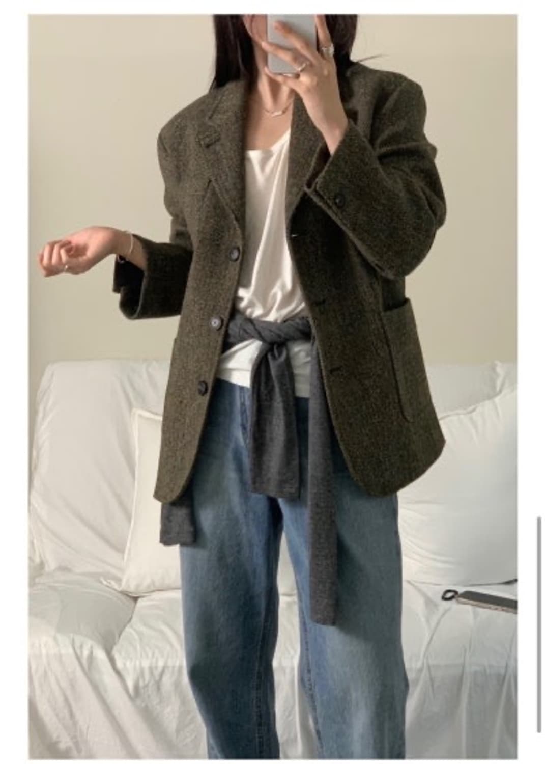 노멜렛 마가렛 해리스트위드 자켓 상품이미지7