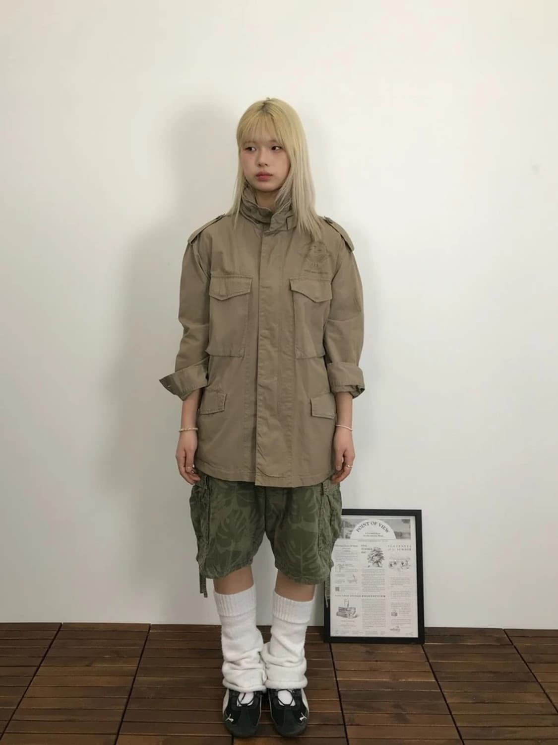 00's Avirex Field Jacket Beige 상품이미지1