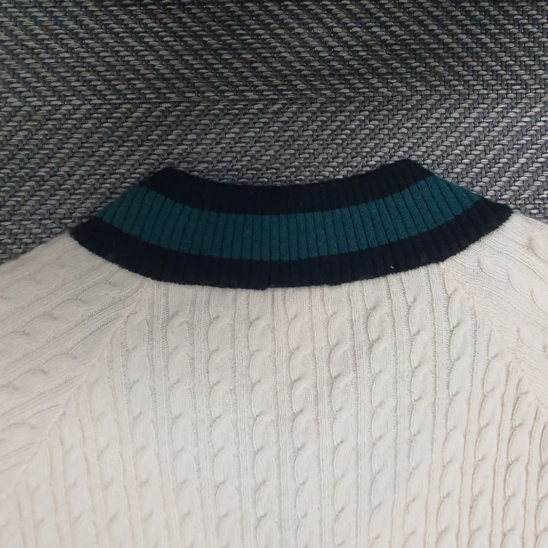 라코스테 브이넥 케이블 니트 스웨터 남자105 상품이미지6