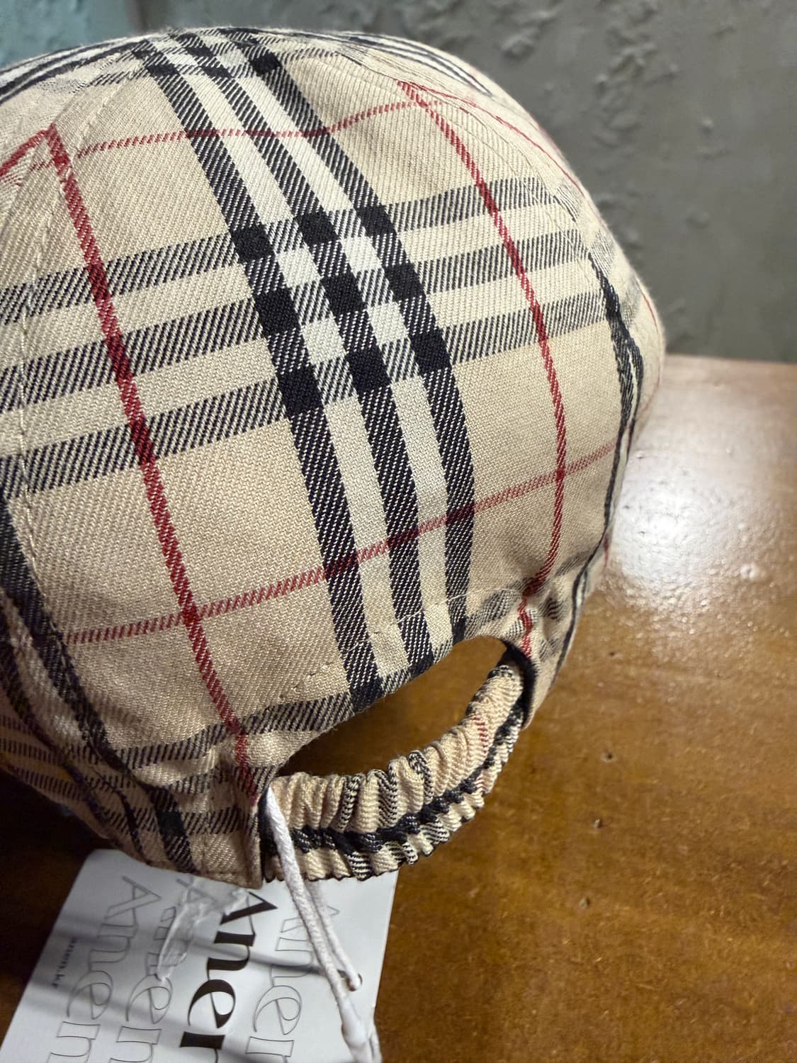 버버리 노바체크 코튼 볼캡 상품이미지4