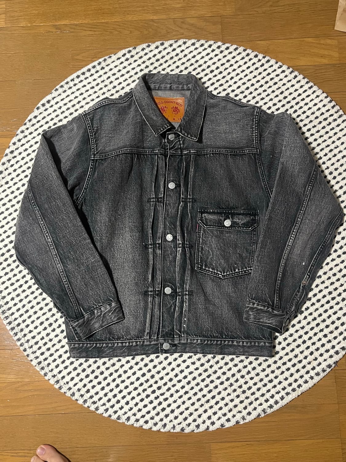 [42] 풀카운트 2107BKHW 블랙 다트포드 상품이미지1