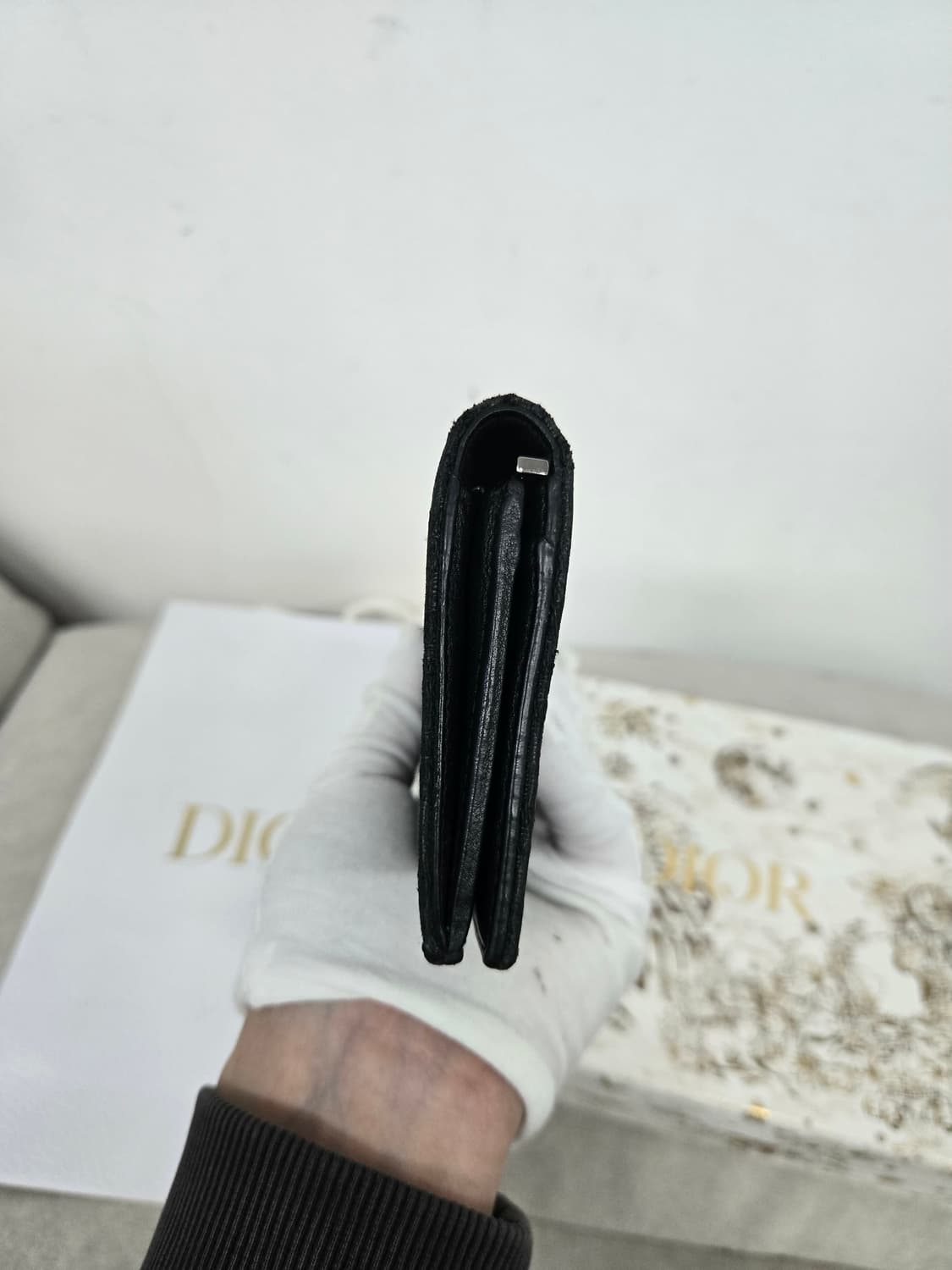 [보증서 정품]디올 오블리크 장지갑 상품이미지5