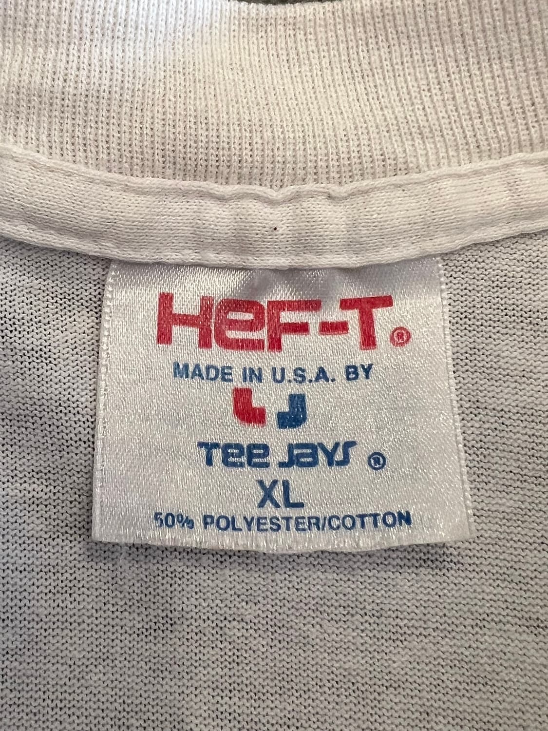 90's [XL] 빈티지 반팔티 고래 그래픽 싱글스티치 Tee Jays 상품이미지7