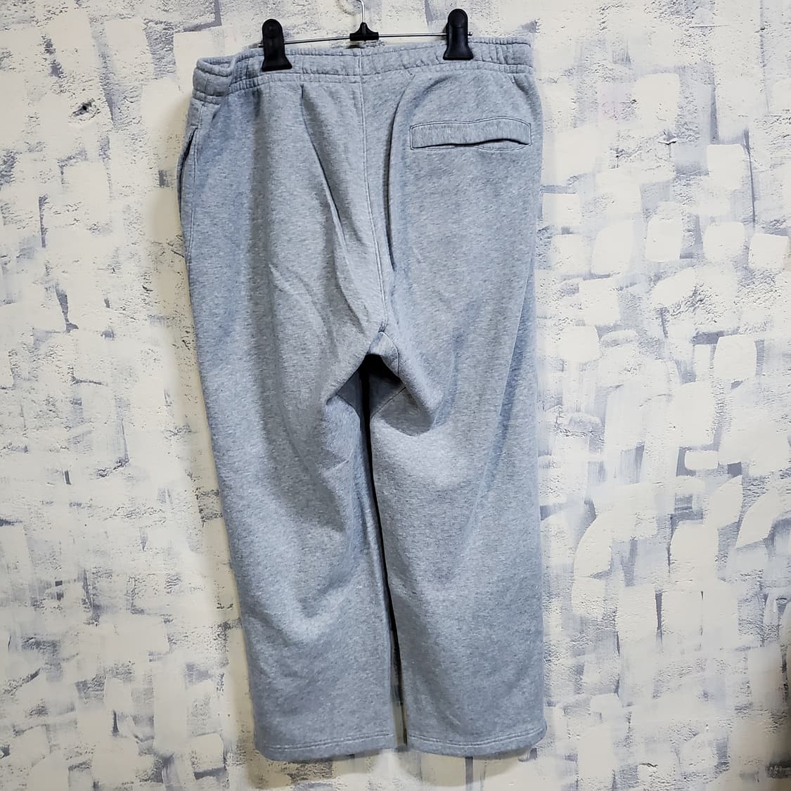 나이키 회색 기모 와이드핏 트레이닝 바지  상품이미지2