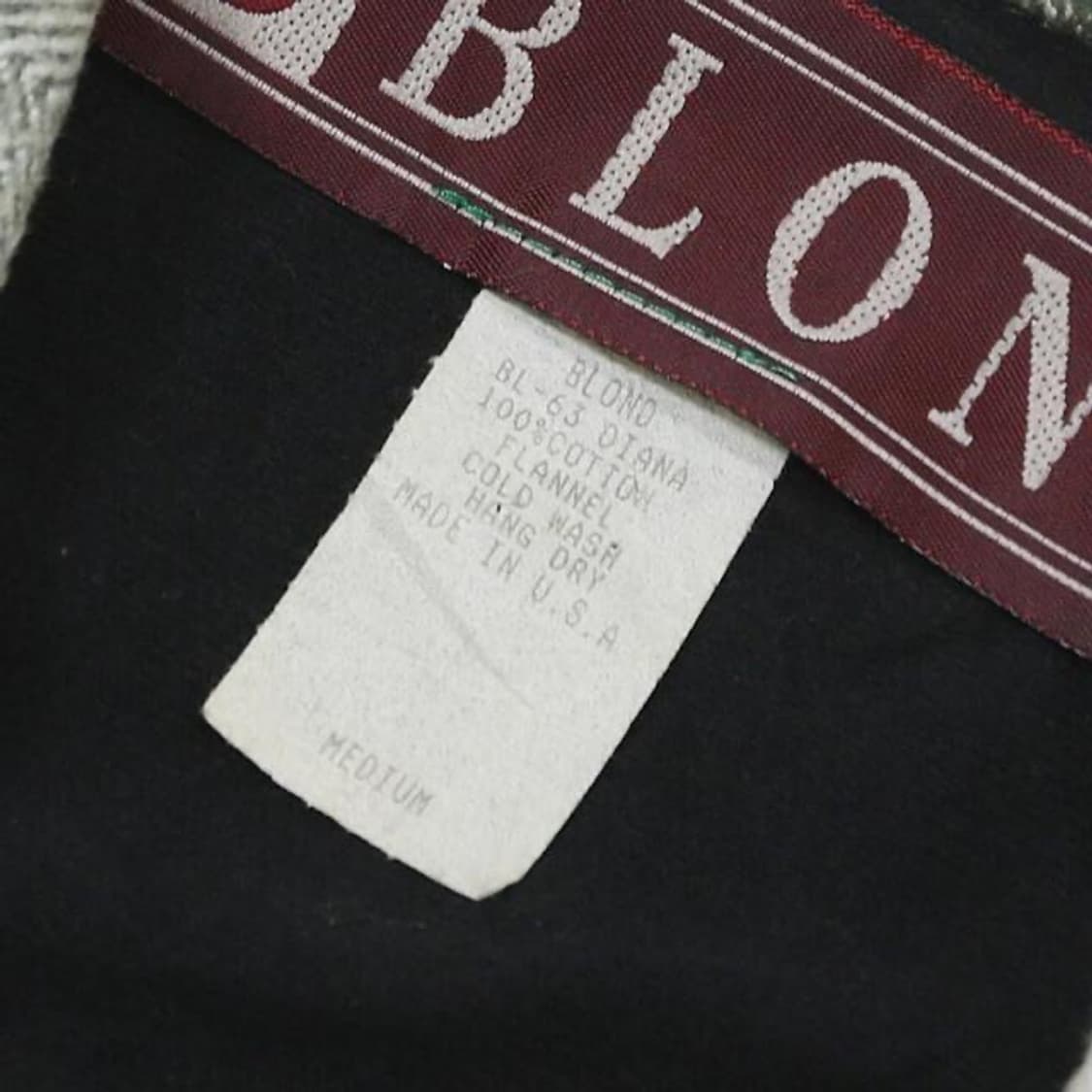 (착용컷) BLOND 플란넬 체크 자켓 (100) 상품이미지7