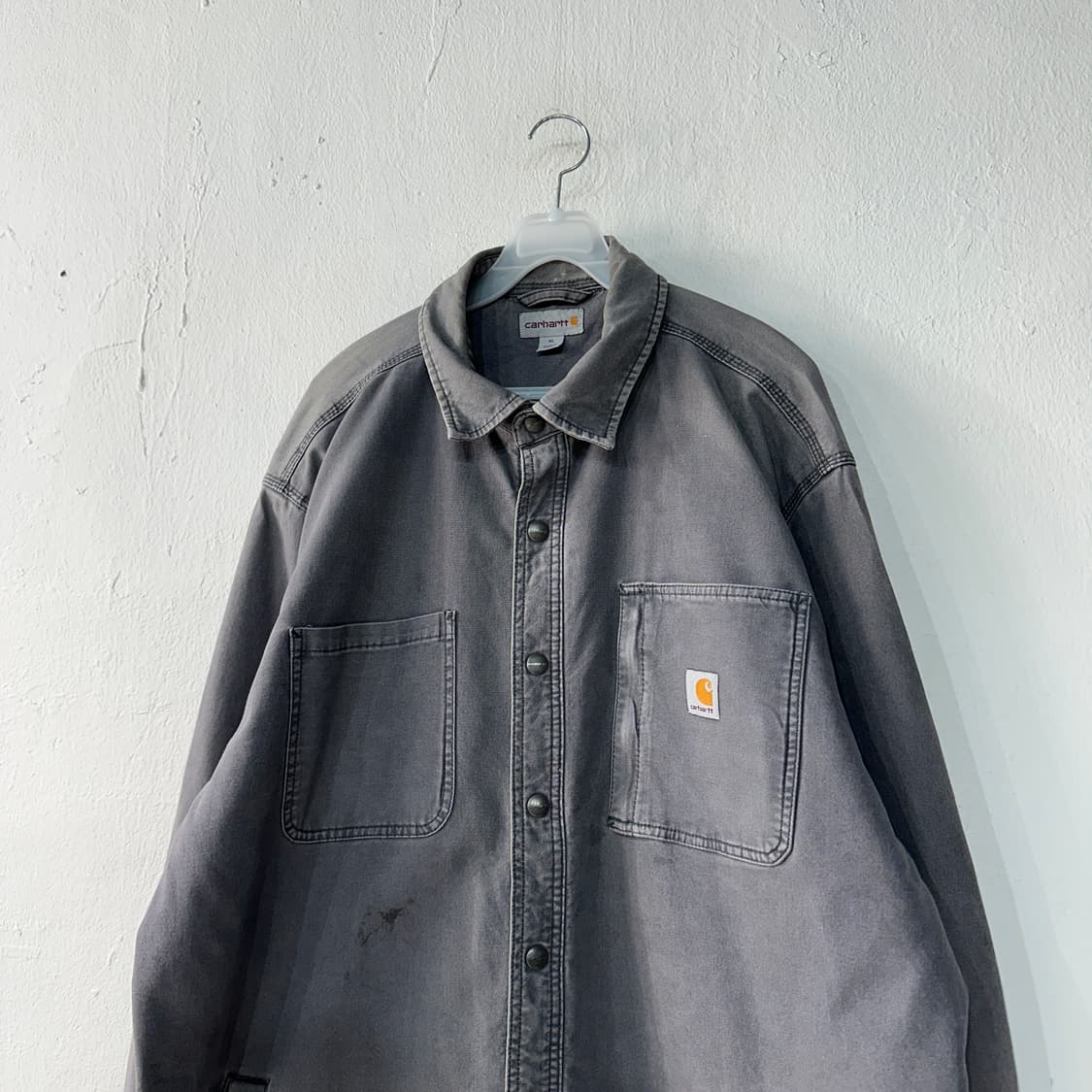칼하트 기모 누빔 셔츠 자켓 XL 상품이미지2