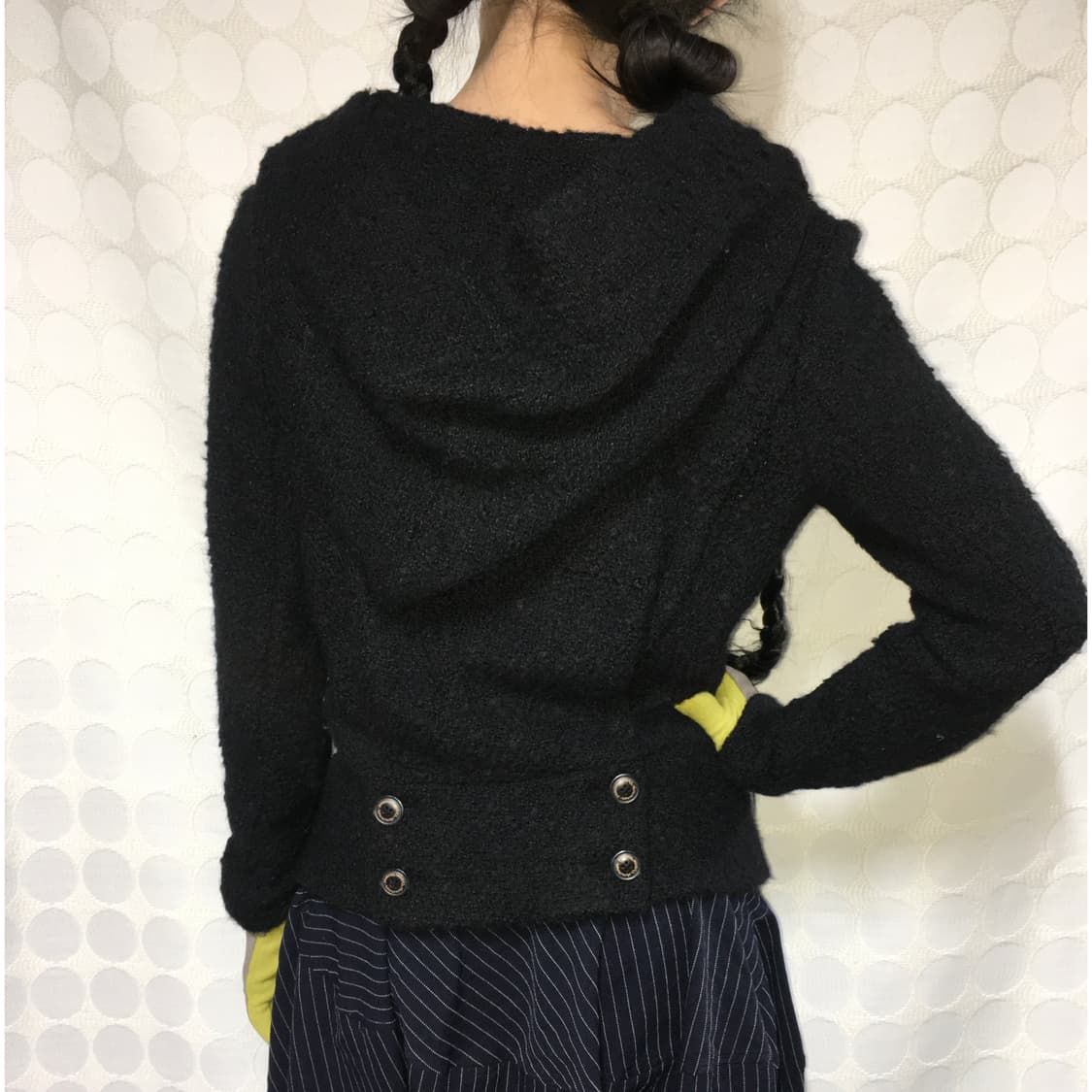 비비안웨스트우드 후드 울 코트 상품이미지2