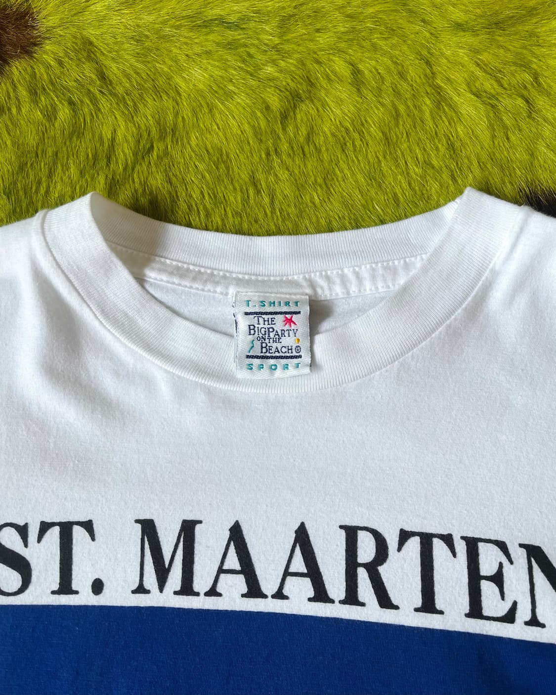 1980s "ST. MAARTEN" USA Vintage T-Shirt 상품이미지4