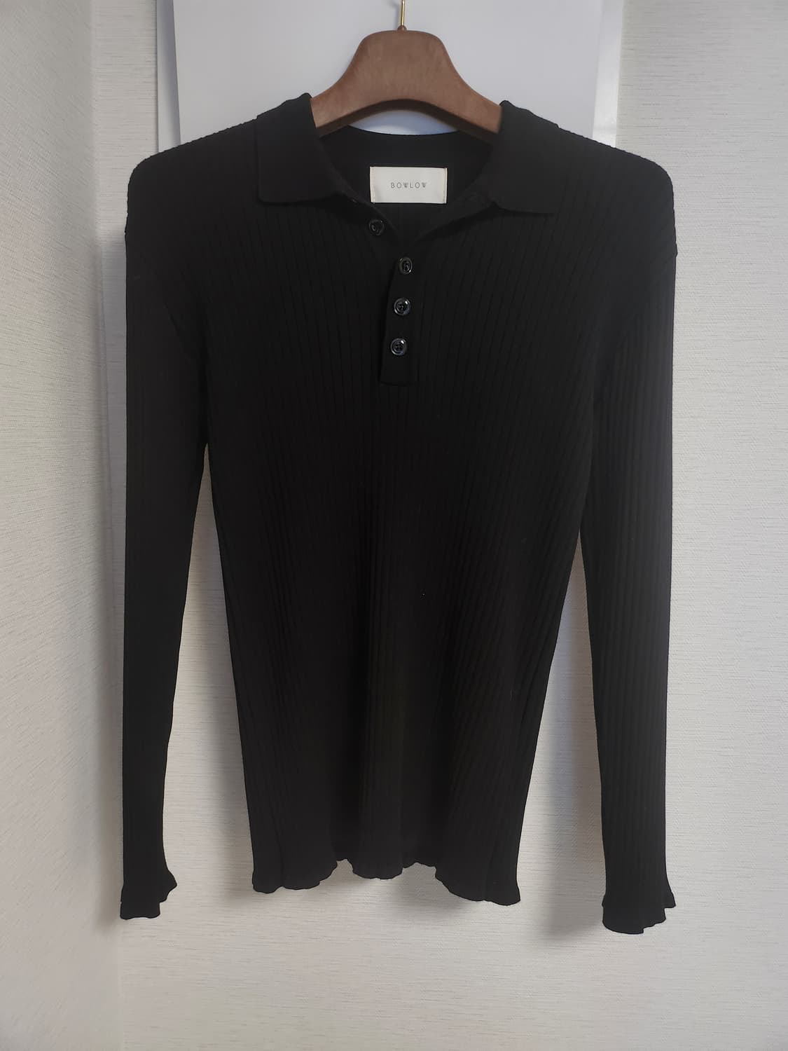 바우로 메이드 골지니트 슬림 카라티 L  상품이미지1