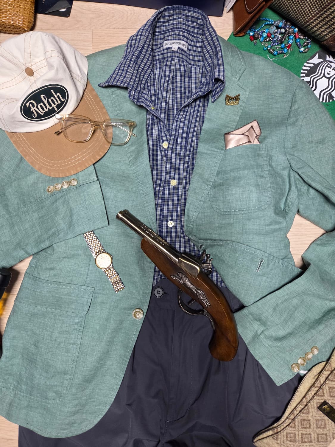 TIFORMAN 자켓 블레이저 린넨 상품이미지1