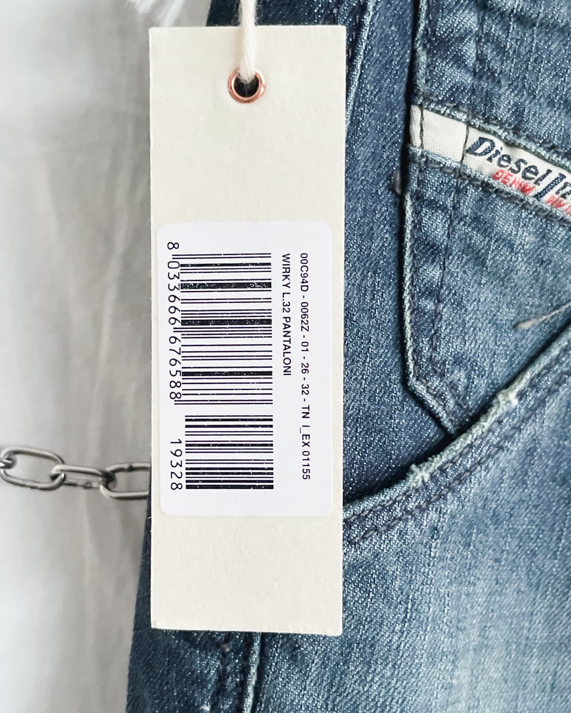 new* 디젤 미드라이즈 벨바텀 플레어핏 부츠컷 데님 상품이미지9