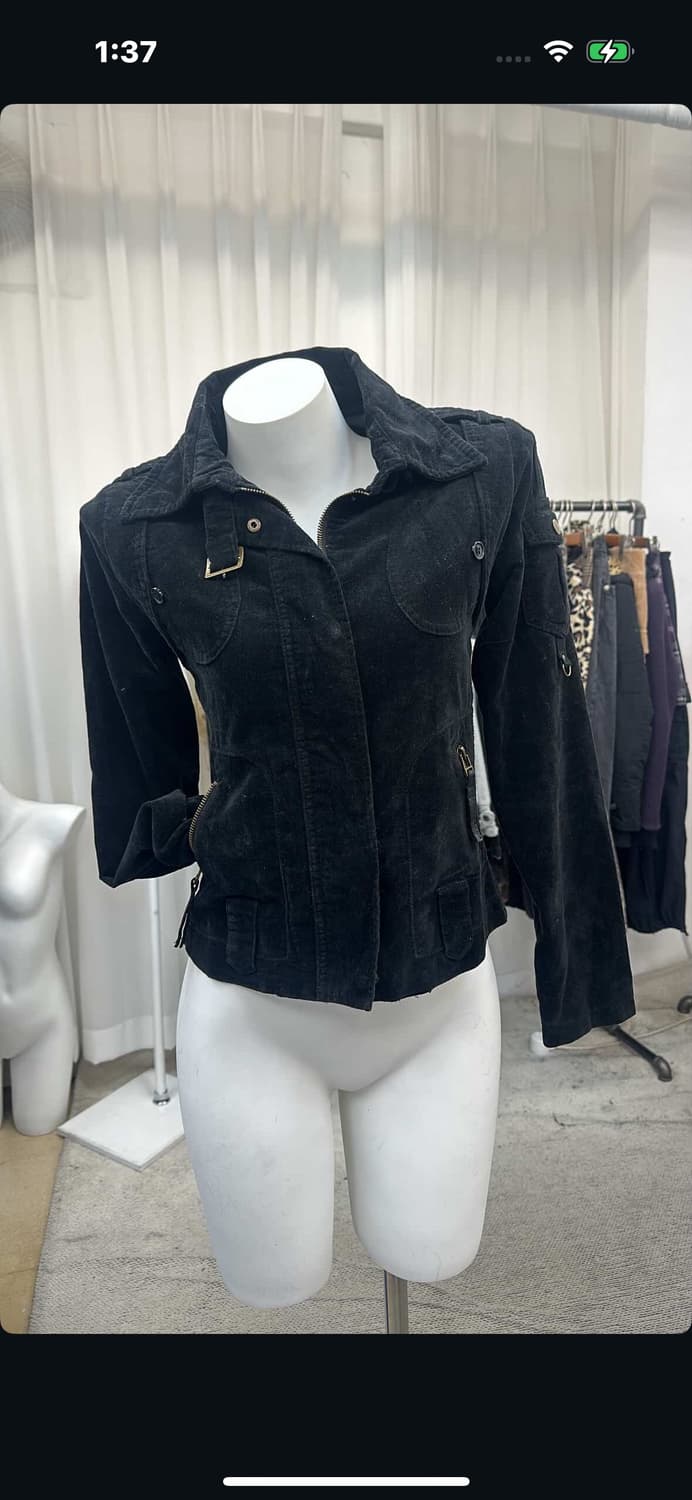 블랙 집업 투피스 상품이미지2