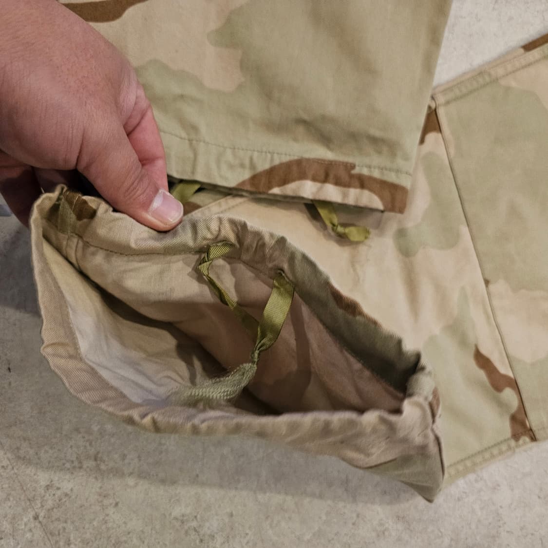 L/r미군 데저트카모 코튼 팬츠 s급 상품이미지2