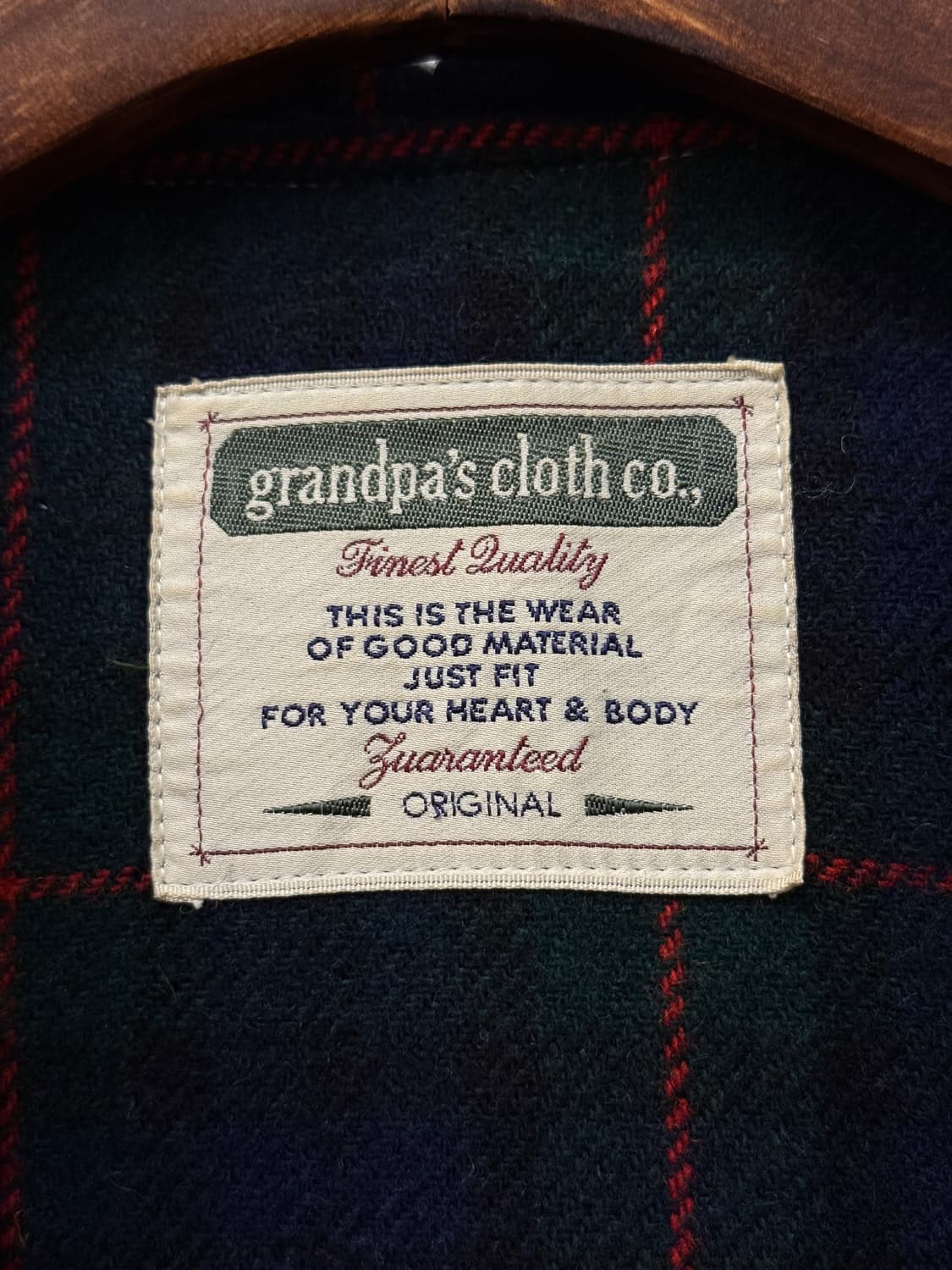 L) grandpa’s cloth co. Cotton Anorak 상품이미지6