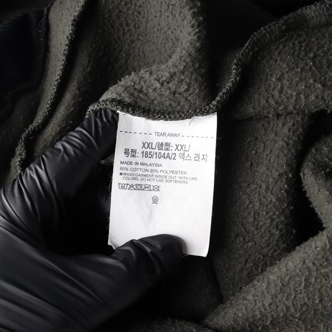 언더아머 프로젝트 락 콜드기어 기모 후드티 카키 XXL 상품이미지6