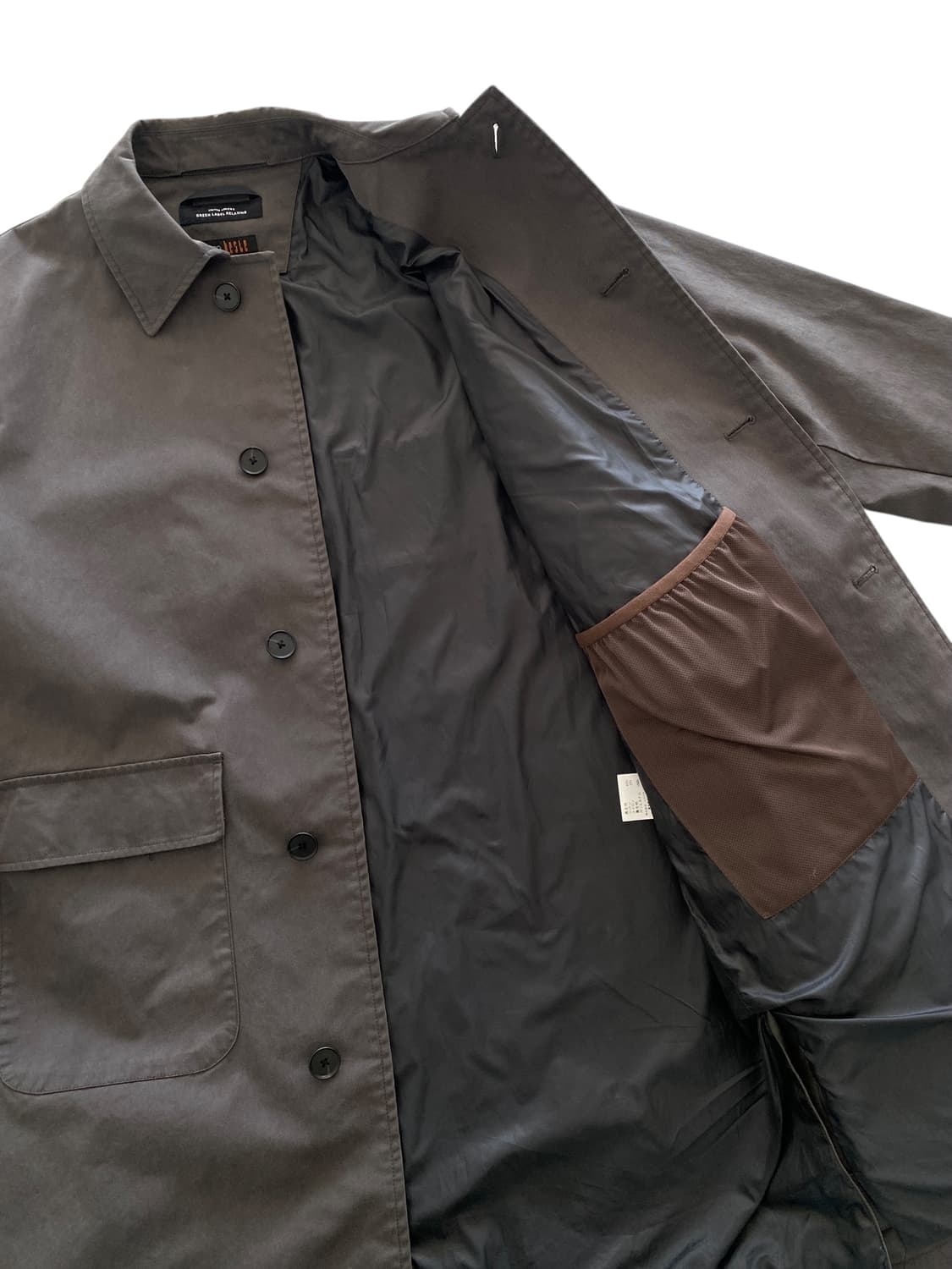 유나이티드 에로우즈 x Gruppo Beste 트윌 맥 코트 상품이미지7