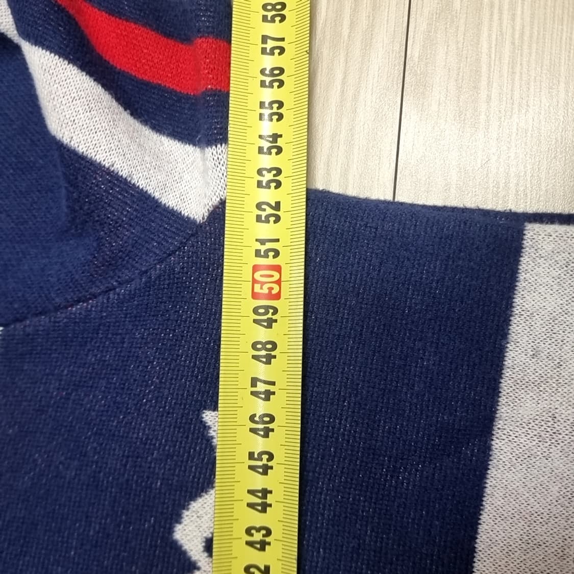 일본제 빈티지 챔피온 네이비 스트라이프 니트 스웨터(95-100) 상품이미지9