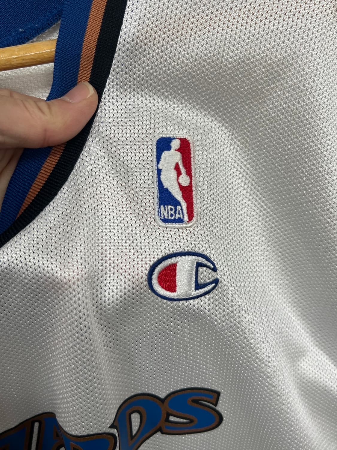 챔피온 NBA 워싱턴 위저드 조던 마킹 농구 유니폼 패 상품이미지5