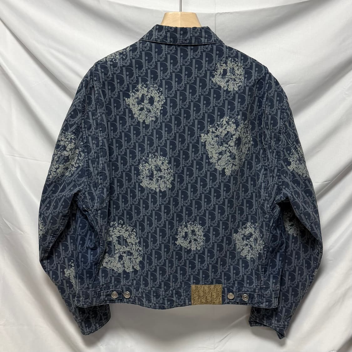 [S+급/46] 디올 X 데님 티어스 오블리크 데님 블루종 자켓 상품이미지4