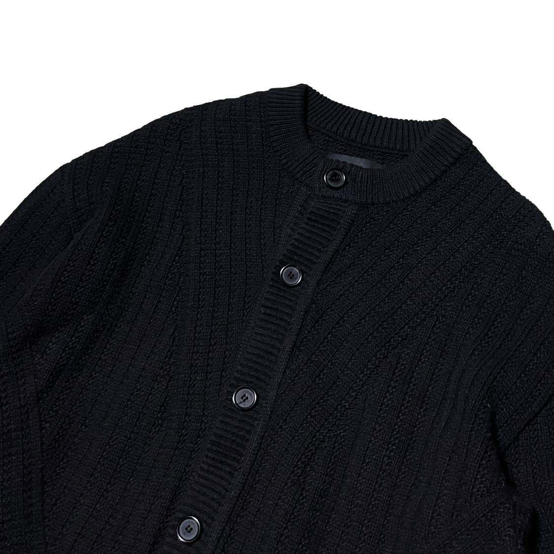 Ziosongzio 지오송지오 리브드 카라리스 가디건 상품이미지3