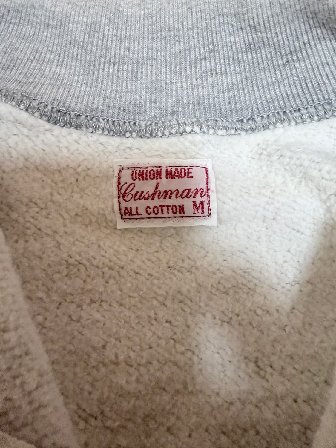 쿠쉬맨 스웻 덱자켓 팝니다 상품이미지4