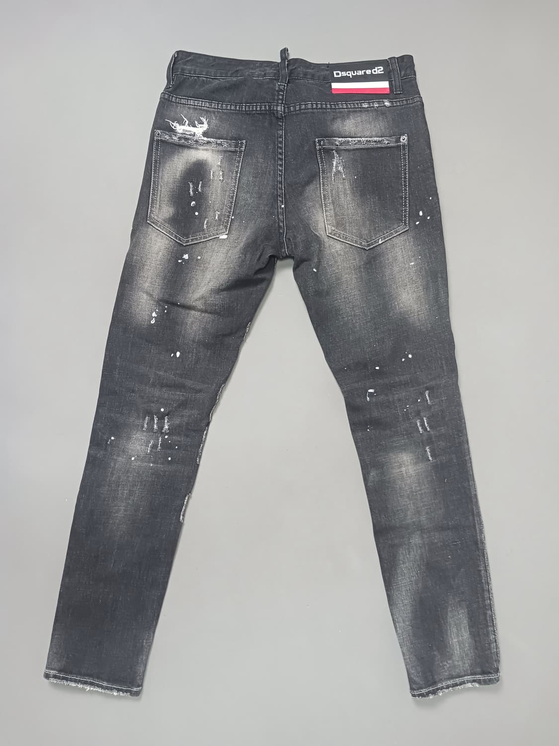 [30] 디스퀘어드2 앞지퍼 데미지 쿨가이 블랙진 청바지 상품이미지7