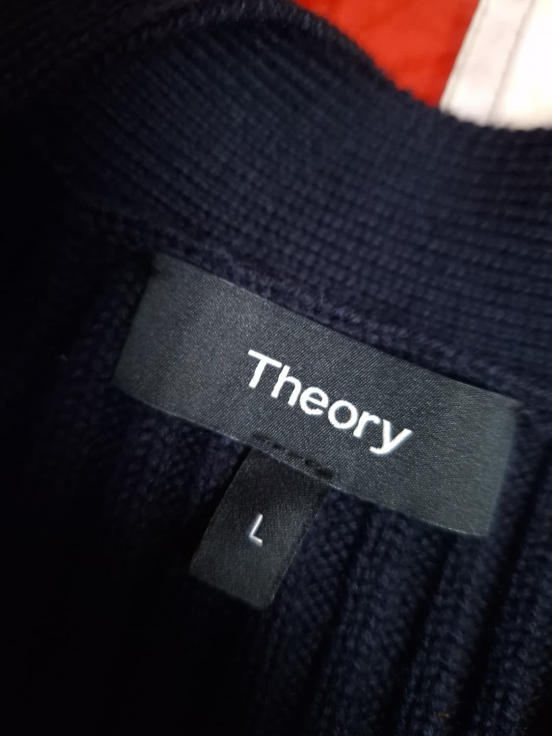 새제품 오리지날 Theory 띠어리 울 골지 브이넥 가디건 상품이미지3