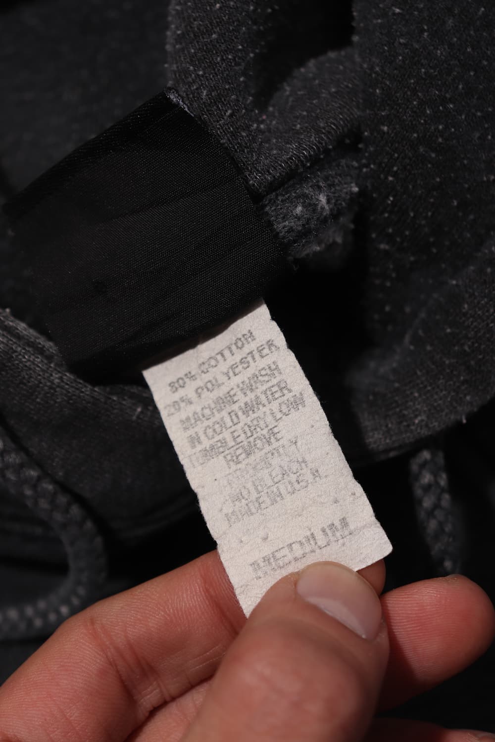 ICON USA MADE 차콜 워싱 후드티 size M 상품이미지5