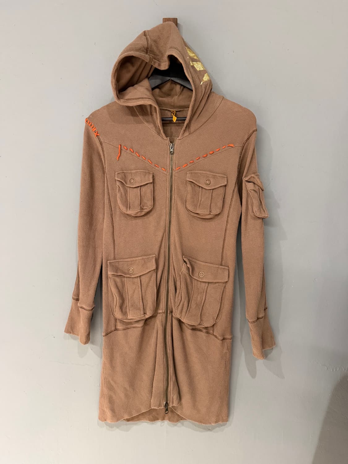 multi pocket printing hood zip-up & ops 상품이미지6