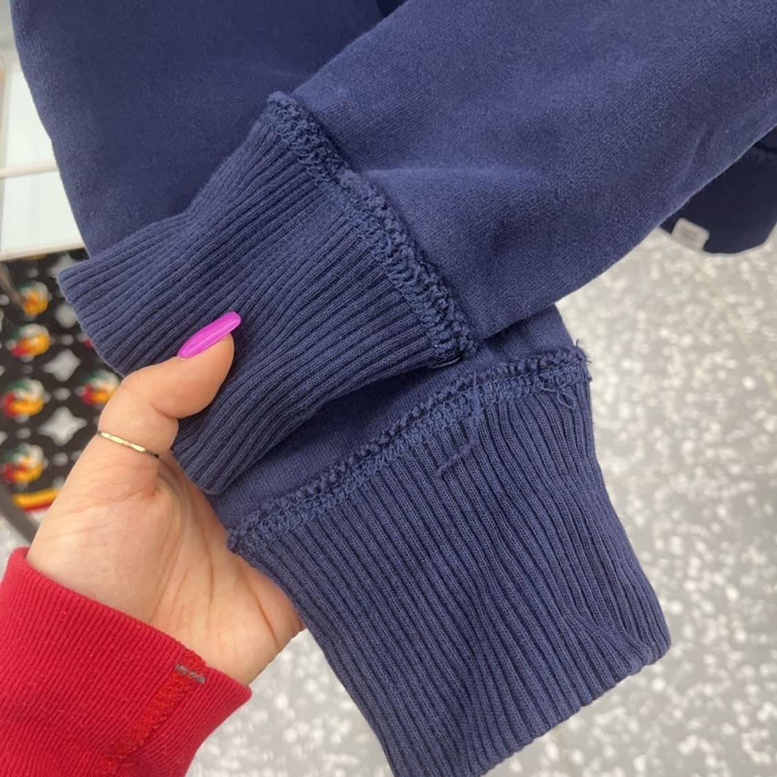 타미힐피거 레트로 00's 아치로고 기모 후드 집업 M C07221 상품이미지7