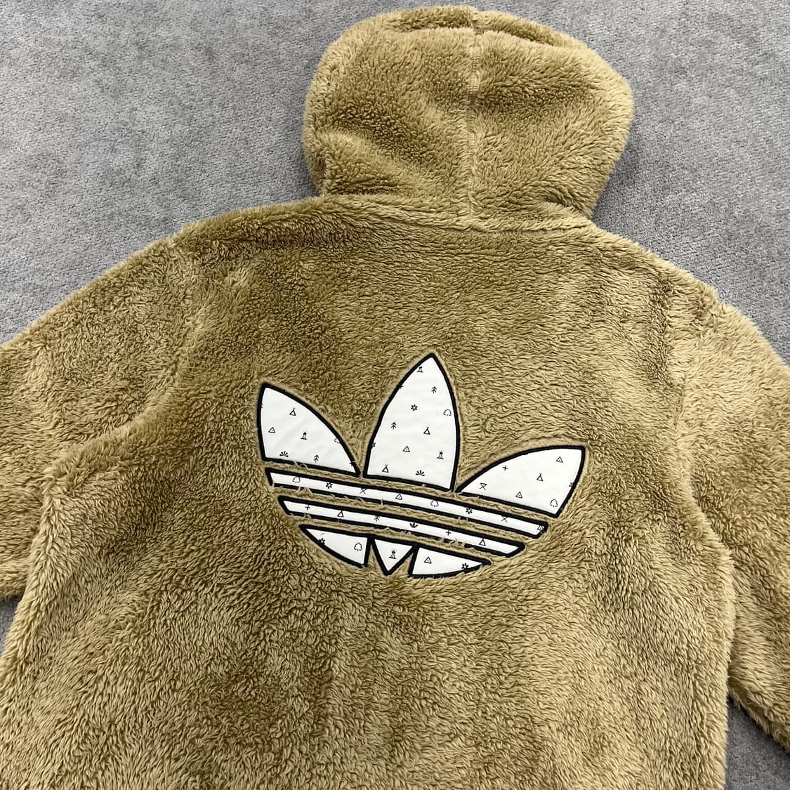 90 아디다스 파이어버드 플리스 후드집업 상품이미지4