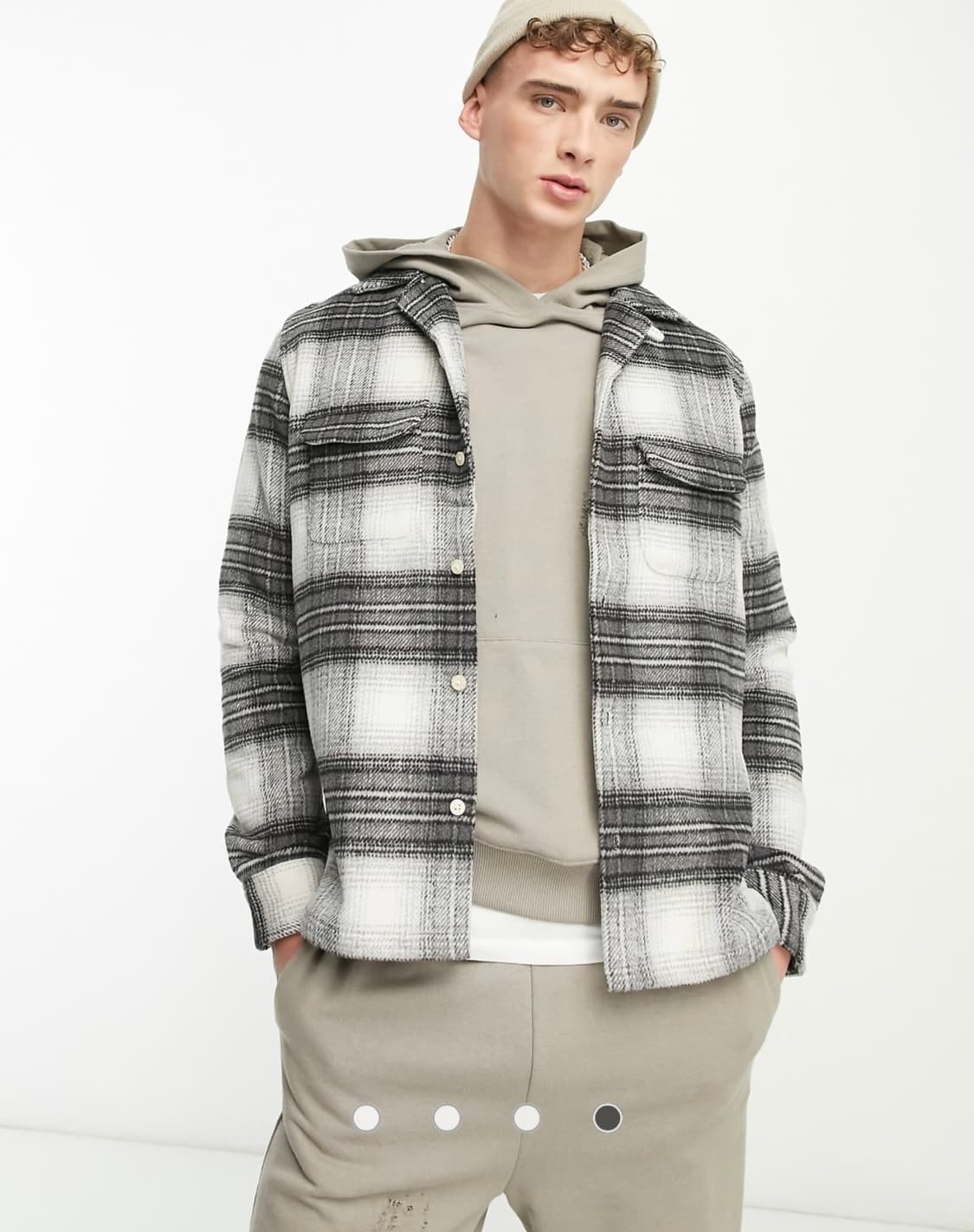 [105] 올세인츠 뉴로즈 플란넬 셔츠 상품이미지2