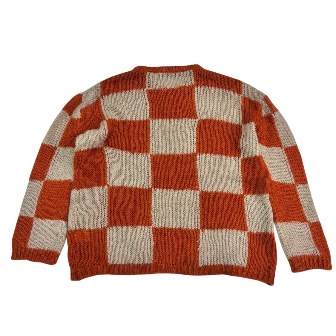 더오픈프로덕트 알파카 체크 보더니트 상품이미지5