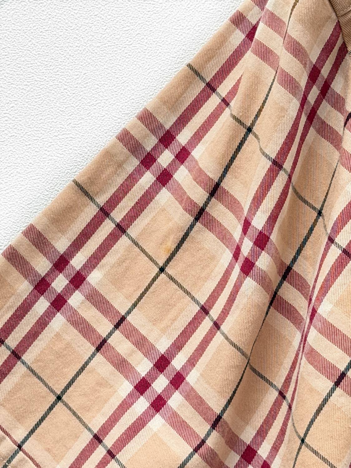 버버리 체크 숏슬리브 셔츠 상품이미지4