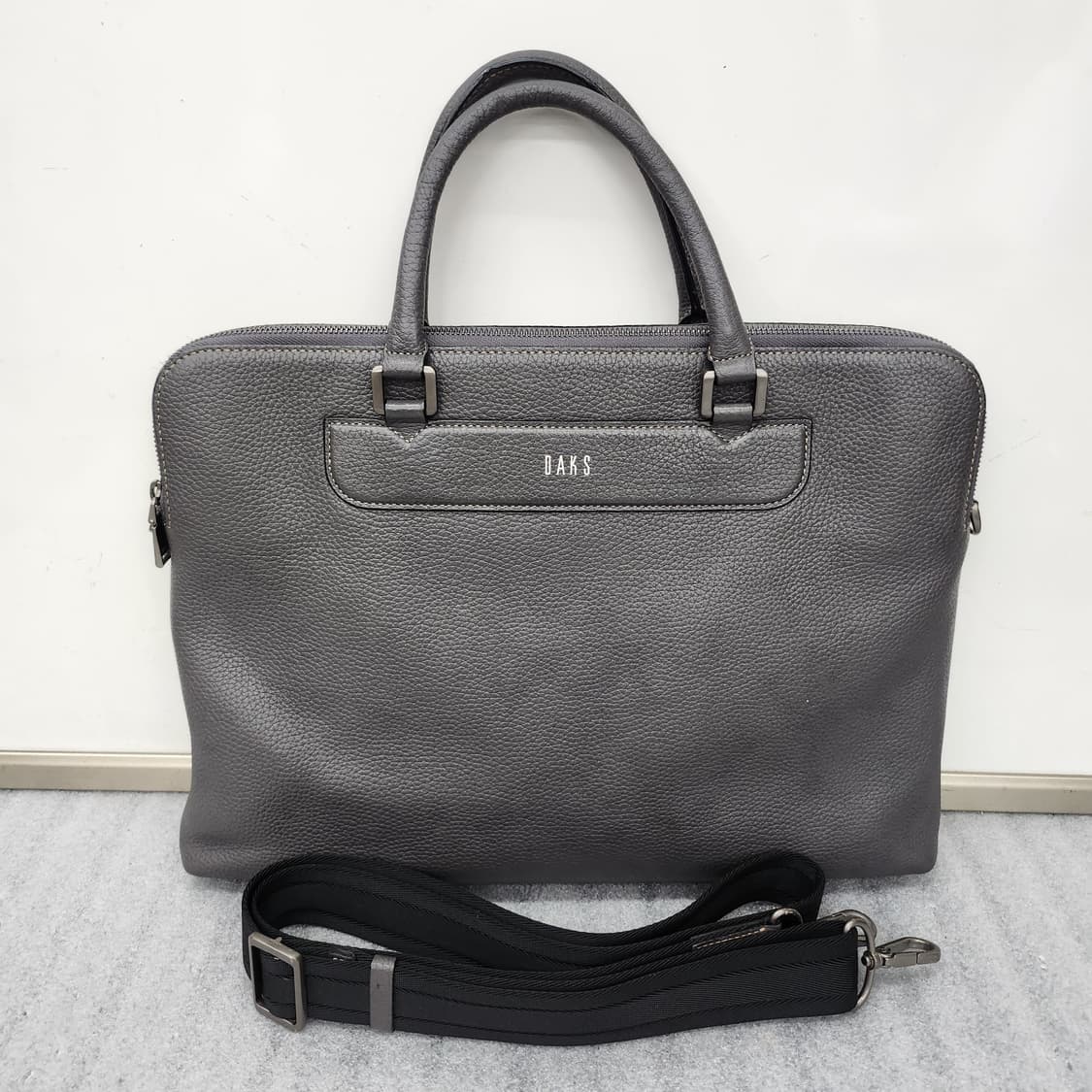 닥스 정품 남성용 올 천연가죽 브리프케이스 상품이미지1