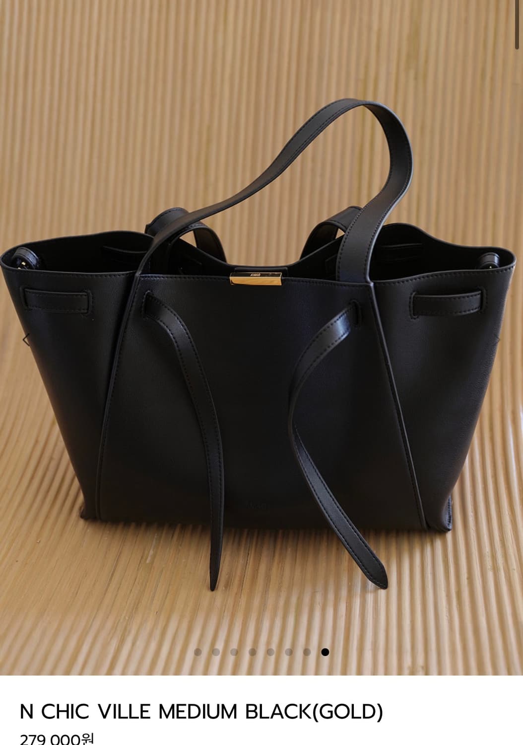 에임에이지 숄더백, 가방 블랙 (새상품) 상품이미지4