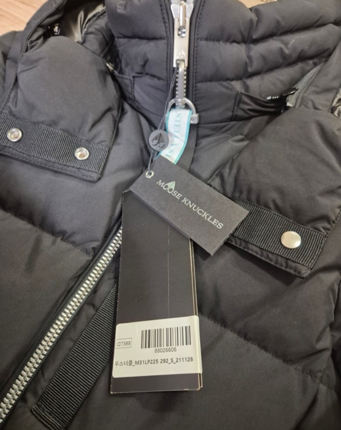 (새상품) 무스너클 여성 롱패딩 S 사이즈 상품이미지6