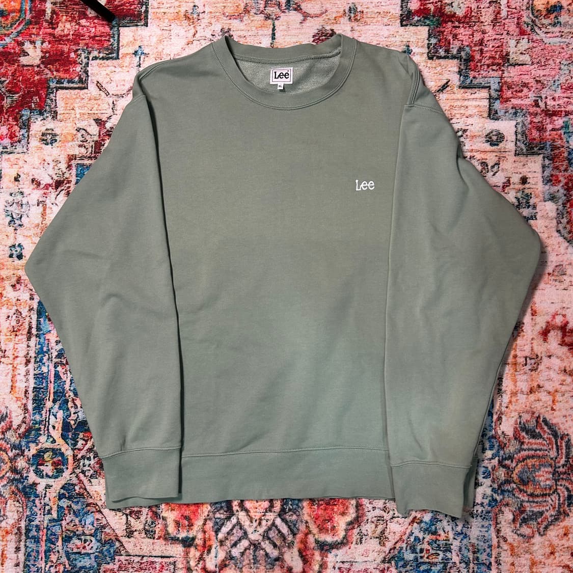 [XL] Lee 재팬 루즈핏 백로고 스웻셔츠 상품이미지1