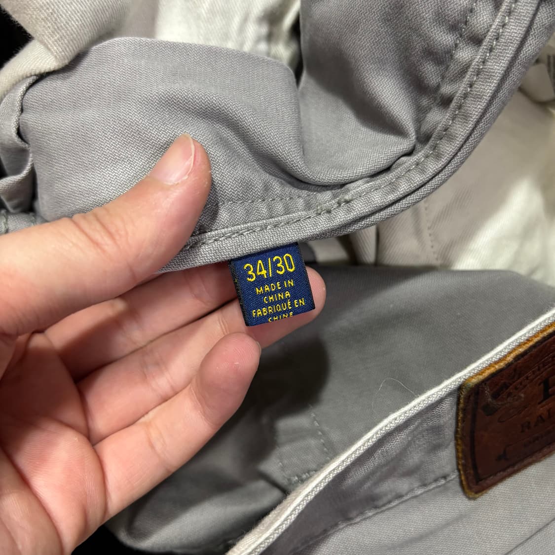 34 폴로 랄프로렌 그레이 포니 치노팬츠 상품이미지7