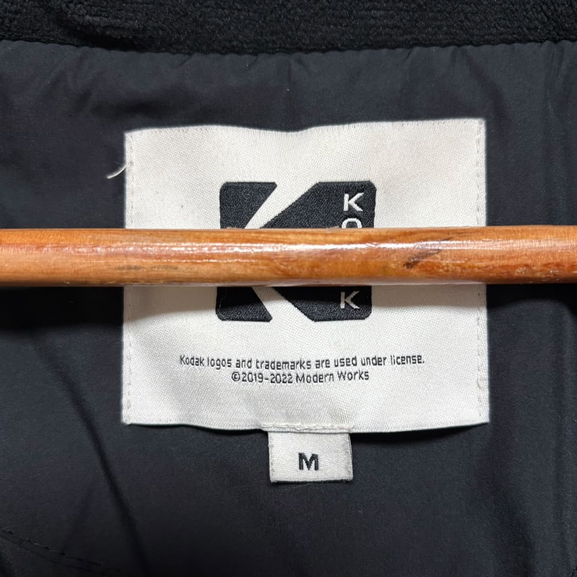 3737 코닥 블랙 오리털 덕다운 패딩 상품이미지4