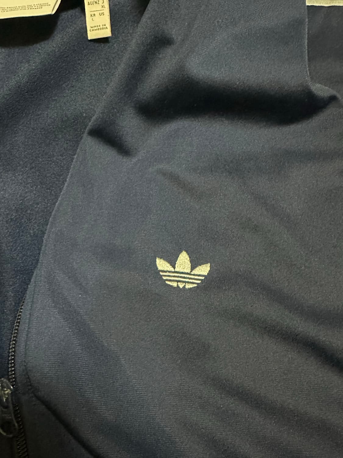 아디다스 베켄바우어 트랙자켓 네이비 L 상품이미지2