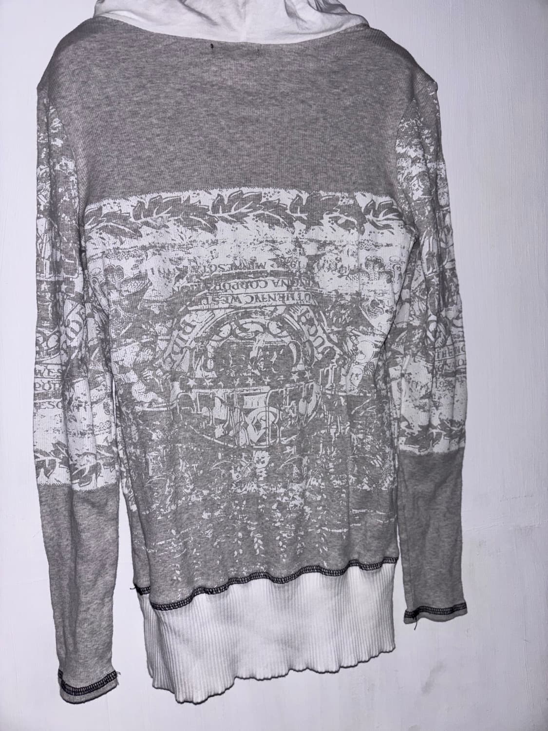 Salvage libertalia 후드 롱 슬리브 탑 미국 일본 빈티지 상품이미지3